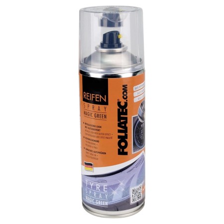 SPRAY PARA NEUMATICOS VERDE BRILLANTE 400 ML