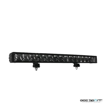 FARO LARGO ALCANCE, BARRA LED -  UNA FILA - SOPORTE LATERAL, 105W 12-48V 21\", BLACK SERIES