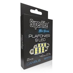 BOMBILLA PLAFOINER 9 LED 42MM 5W CANBUS WHITE