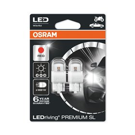 OSRAM LEDRIVING� 7905R-02B 1,5 W 12V W3X16D W21W RED &