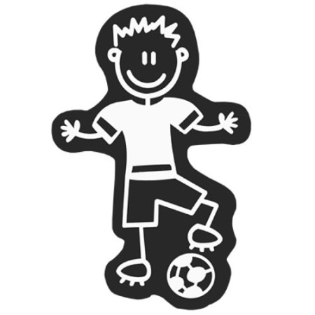 ADHESIVO FAMILIA HOMBRE FUTBOL CS5 (STOCK LAST )