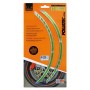 PIN STRIPING RACING VERDE 14 BANDAS DE 7 MM X 41 CM  INCLUIDO ESPACIADOR