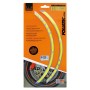 PIN STRIPING RACING NEON AMARILLO 14 BANDAS DE  7 MM X 41 CM  INCLUIDO ESPACIADOR