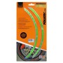 PIN STRIPING RACING NEON VERDE 14 BANDAS DE 7 MM X 41 CM  INCLUIDO ESPACIADOR