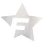 PEGATINA PARA COCHE DISE�O F-STAR PLATA