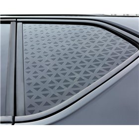 ADHESIVO PARA VENTANAS VECTOR NEGRO BRILLANTE 75X50 CM