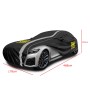 OMP SPEED FUNDA CUBRE COCHE EXTERIOR/INTERIOR, IMPERMEABLE, 3 CAPAS, TALLA L, 488 X 178 X 120 CM