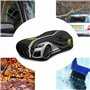 OMP SPEED FUNDA CUBRE COCHE EXTERIOR/INTERIOR, IMPERMEABLE, 3 CAPAS, TALLA XL, 533 X 178 X 120 CM
