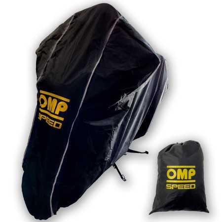 OMP SPEED FUNDA MOTO EXTERIOR/INTERIOR IMPERMEABLE TALLA S - CUBRE MOTO TRANSPIRABLE OXFORD 300D 203X117X127 CM