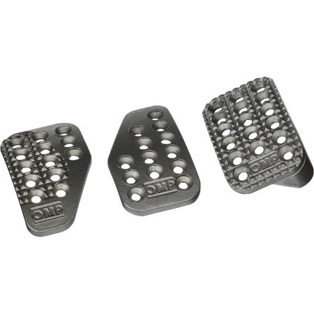 JUEGO DE 3 PEDALES OMP EN ALUMINIO