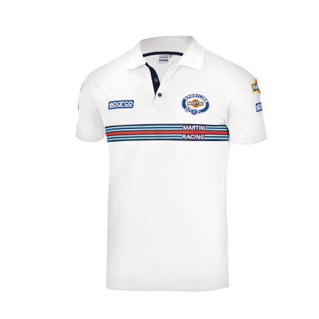 POLO REPLICA MARTINI-R TALLA XS BLANCO