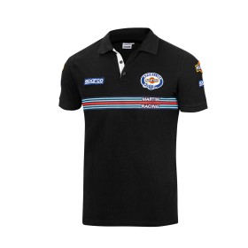 POLO REPLICA MARTINI-R TALLA XL NEGRO
