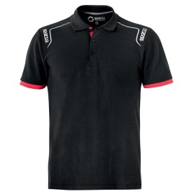 POLO TECH STRETCH NEGRO T XXL