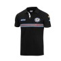 POLO REPLICA MARTINI-R TALLA 6XXXL NEGRO
