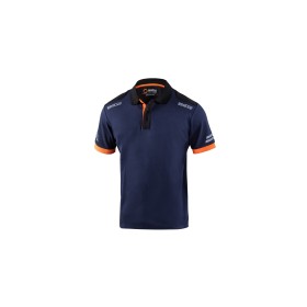 POLO TW TALLA M AZUL MARINO/NARANJA