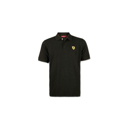 POLO FERRARI MENS CLASSIC POLO SHIRT TALLA M M COLOR 02 NEGRO
