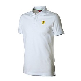 POLO FERRARI MENS CLASSIC POLO SHIRT TALLA S S COLOR 03 BLANCO