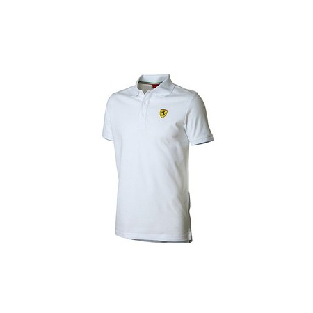 POLO FERRARI MENS CLASSIC POLO SHIRT TALLA M M COLOR 03 BLANCO
