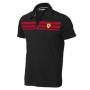 POLO FERRARI MENS STRIPED POLO SHIRT TALLA S S COLOR 02 NEGRO