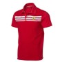 POLO FERRARI MENS STRIPED POLO SHIRT TALLA XL XL COLOR 01 ROJO