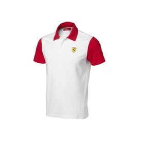POLO FERRARI MENS ALONSO POLO SHIRT TALLA L L COLOR 03 BLANCO
