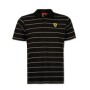 POLO PRE POLO FERRARI STRIPES TALLA XXL XXL COLOR 02 NEGRO