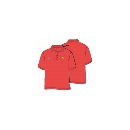 POLO FERRARI POLO ALONSO FIRMA TALLA S S COLOR 01 ROJO