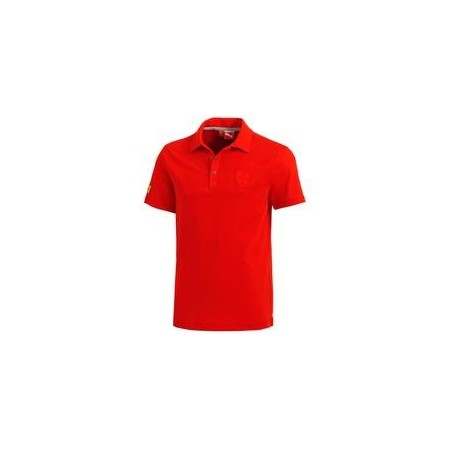 POLO FERRARI POLO ROSSO CORSA TALLA L L COLOR 01 ROJO