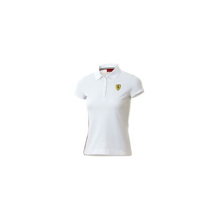 POLO FERRARI POLO CLASICO CHICA TALLA L L COLOR 03 BLANCO