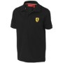 POLO FERRARI KIDS POLO SHIRT TALLA 4A 4 A�OS COLOR 02 NEGRO