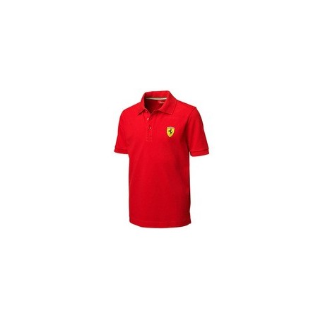 POLO FERRARI KIDS POLO SHIRT TALLA 12A 12 A�OS COLOR 01 ROJO