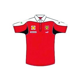 POLO FERRARI POLO RACING FI TALLA M M COLOR 01 ROJO