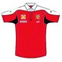 POLO FERRARI POLO RACING FI TALLA M M COLOR 01 ROJO