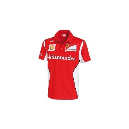 POLO FERRARI POLO RACING F1 2012 TALLA S S COLOR 01 ROJO