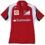 POLO FERRARI POLO ESCUDERIA NI�O TALLA 10A 10 A�OS COLOR 01 ROJO