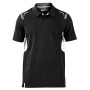 POLO SPARCO MANGA CORTA NEGRO TALLA L