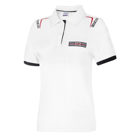 POLO SPARCO MARTINI-R MUJER TALLA M BLANCO