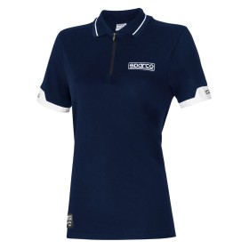 POLO SPARCO CON CREMALLERA PARA MUJER TALLA L AZUL MARINO