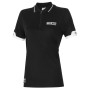 POLO SPARCO CON CREMALLERA PARA MUJER TALLA S NEGRO