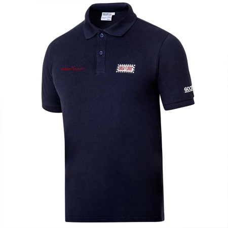 POLO SPARCO ARTURO MERZARIO TALLA XXL AZUL MARINO