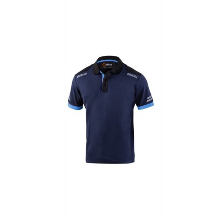 POLO SPARCO TECH TALLA XS AZUL MARINO/AZUL