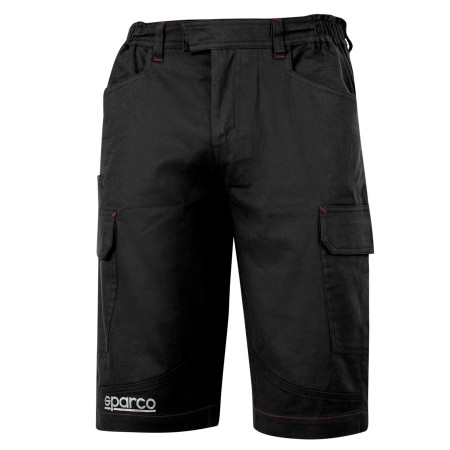 PANTALON BERMUDA CARGO TALLA S NEGRO
