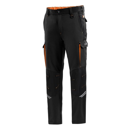 PANTALON SPARCO TECH TW TW TALLA L NEGRO/NARANJA