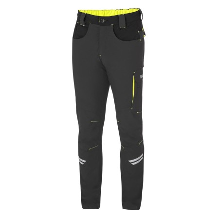 PANTALON SPARCO LIGHT TECH TALLA XXXL GRIS/AMARILLO