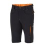 PANTALON SPARCO CORTO LIGHT TECH TALLA M NEGRO/NARANJA