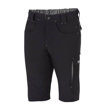 PANTALON SPARCO CORTO LIGHT TECH TALLA XL NEGRO/GRIS