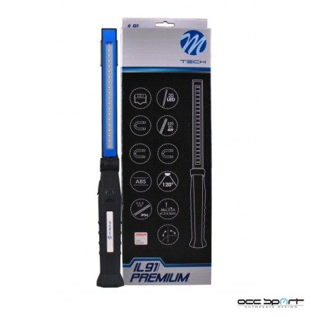 LAMPARA LED RECARGABLE MTECH CON TECNOLOGIA OSRAM IL91