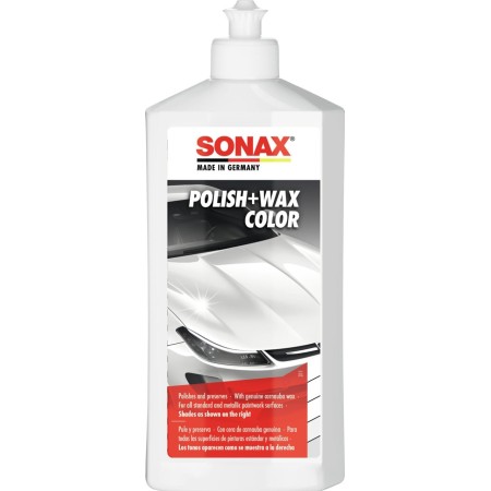 SONAX PULIMENTO + CERA BLANCA 250ML