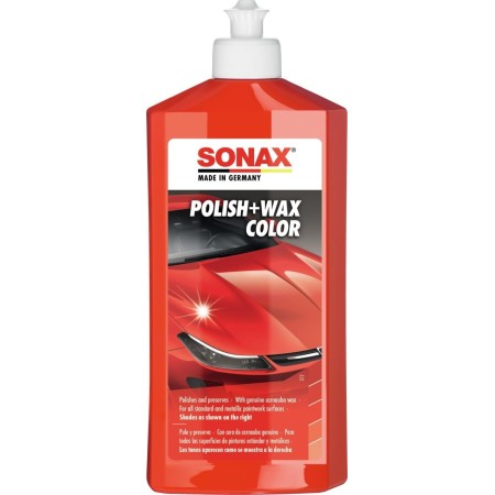 SONAX PULIMENTO + CERA ROJA 250ML
