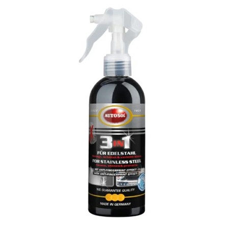 AUTOSOL 3 EN 1 PARA ACERO INOXIDABLE BOTELLA 250 ML